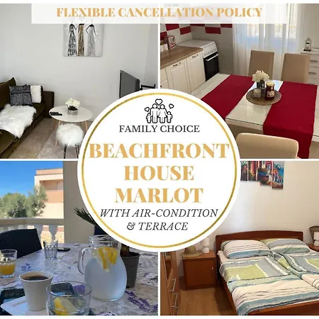 Beachfront House Marlot *